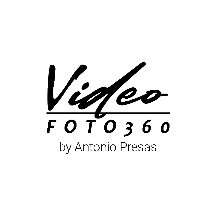 LOGO VIDEOFOTO360 blanco